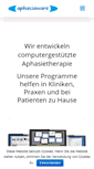 Mobile Screenshot of aphasiaware.de